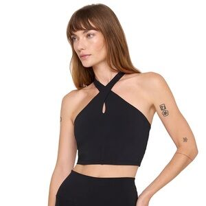 NWT Spiritual Gangster Jules Cross Neck Crop Tank